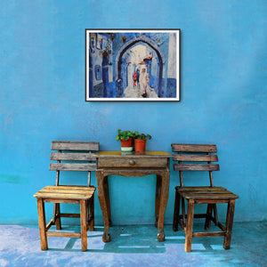After the Rain at Chefchaouen