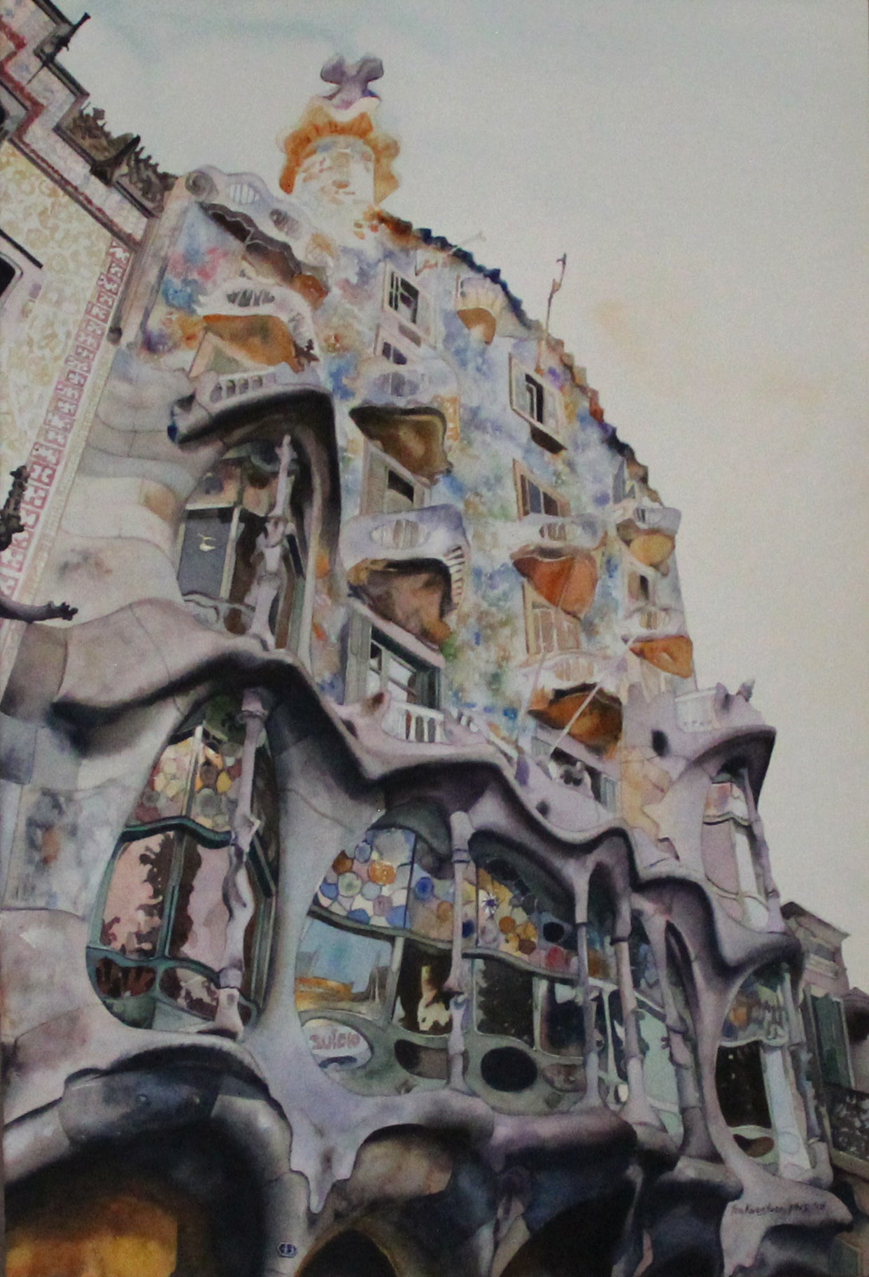 Casa Batlló Evening Light
