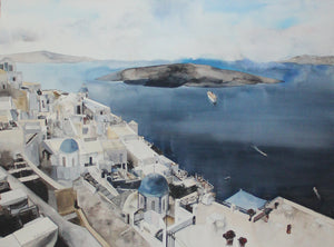 Deep Blue Santorini