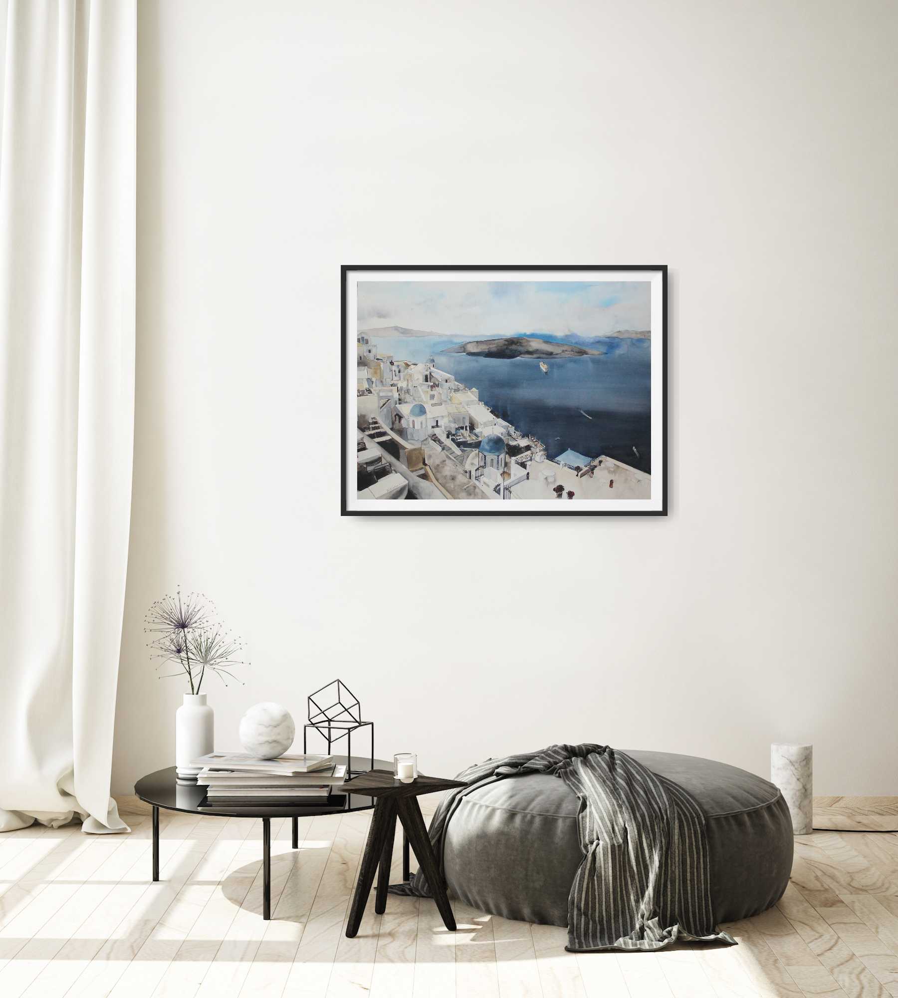 Deep Blue Santorini