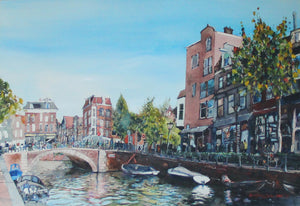 Strolling in Amsterdam
