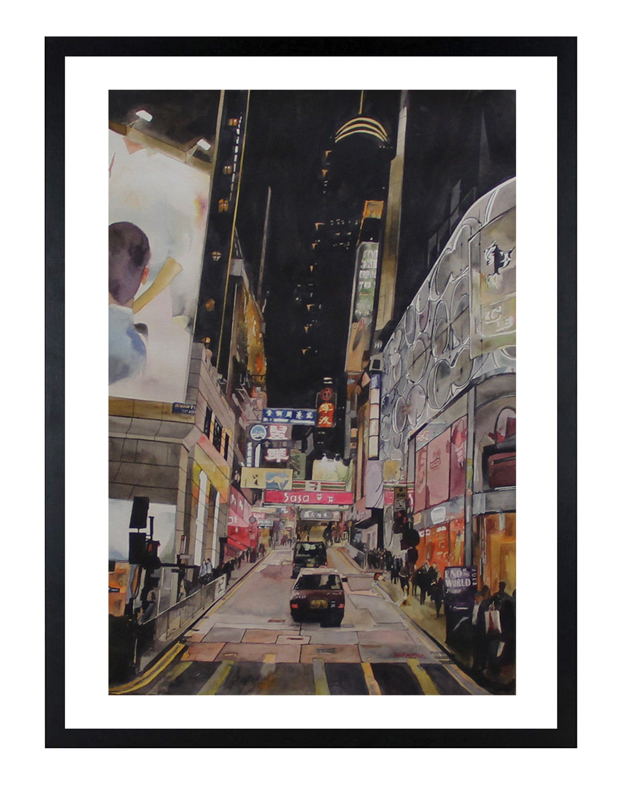Up the Hill of Lan Kwai Fong