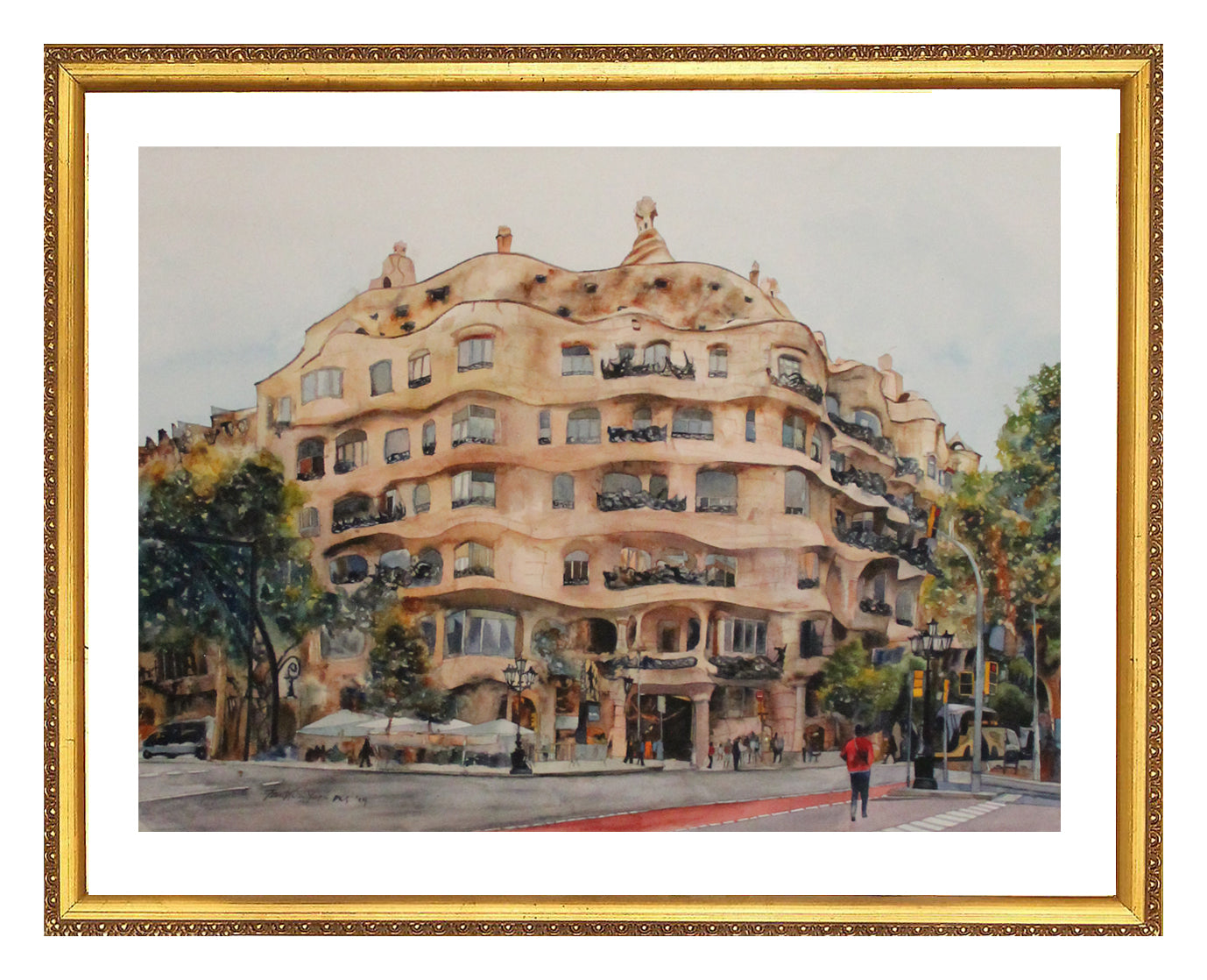 Evening at Casa Milà