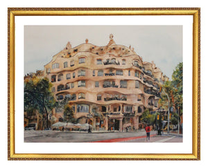 Evening at Casa Milà