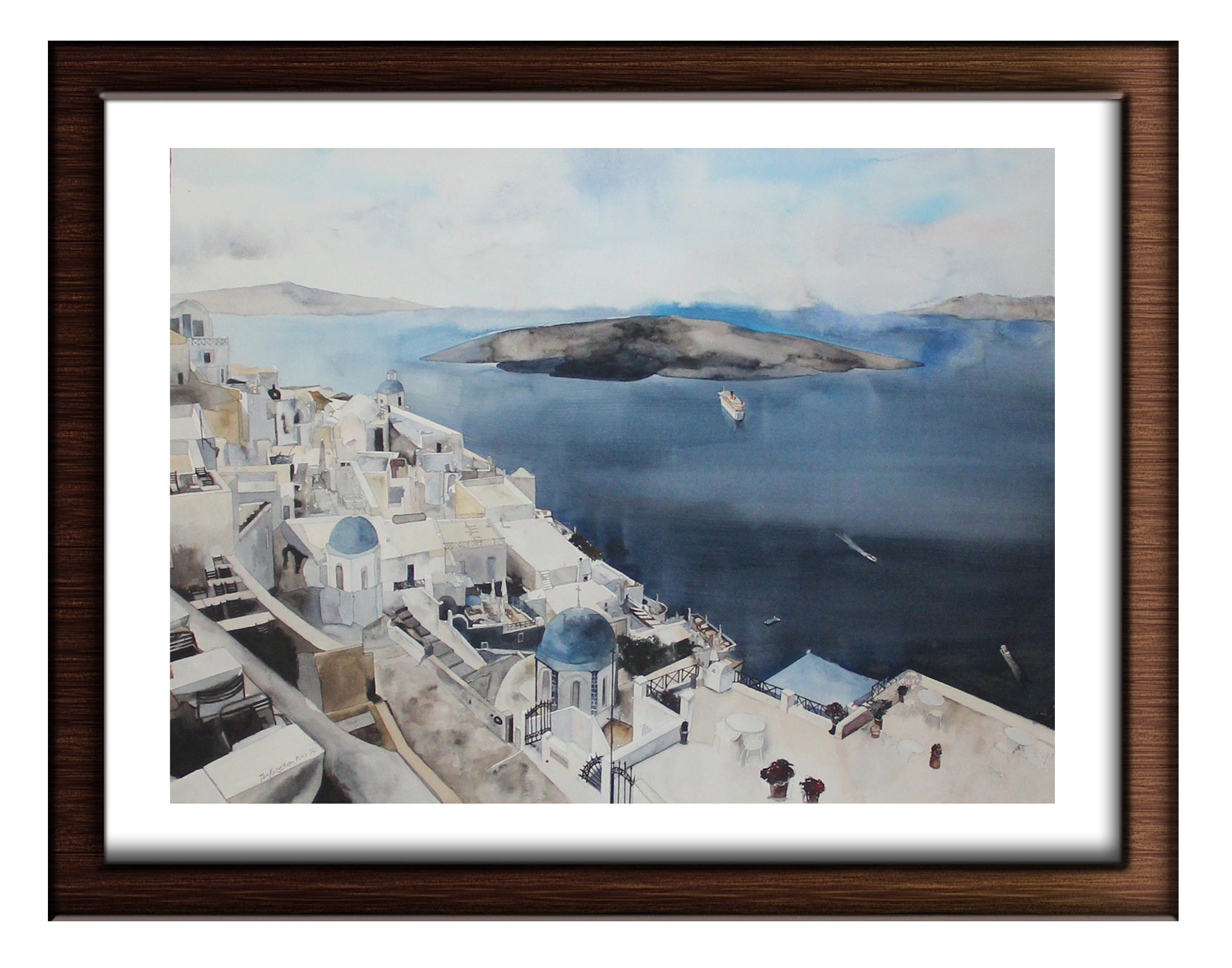 Deep Blue Santorini