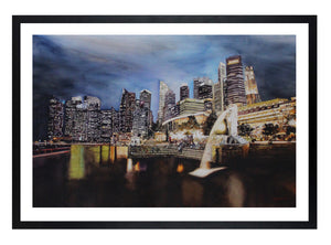 Evening at Marina Bay